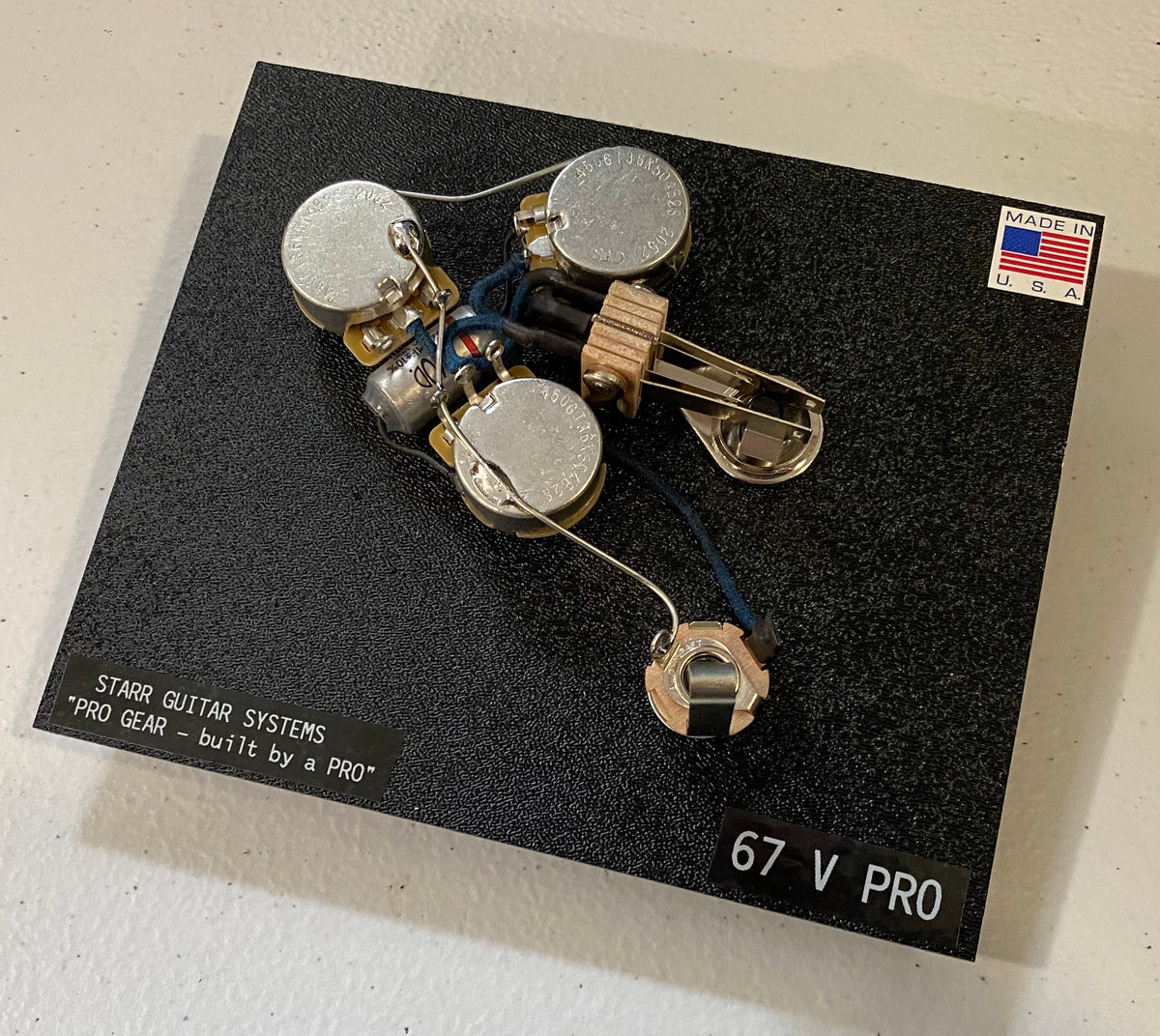 Wiring Harness for Gibson Flying V 1967 - PRO – Starr Guitar Systems