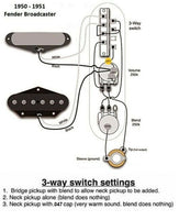 Wiring Harness Fender Broadcaster Telecaster