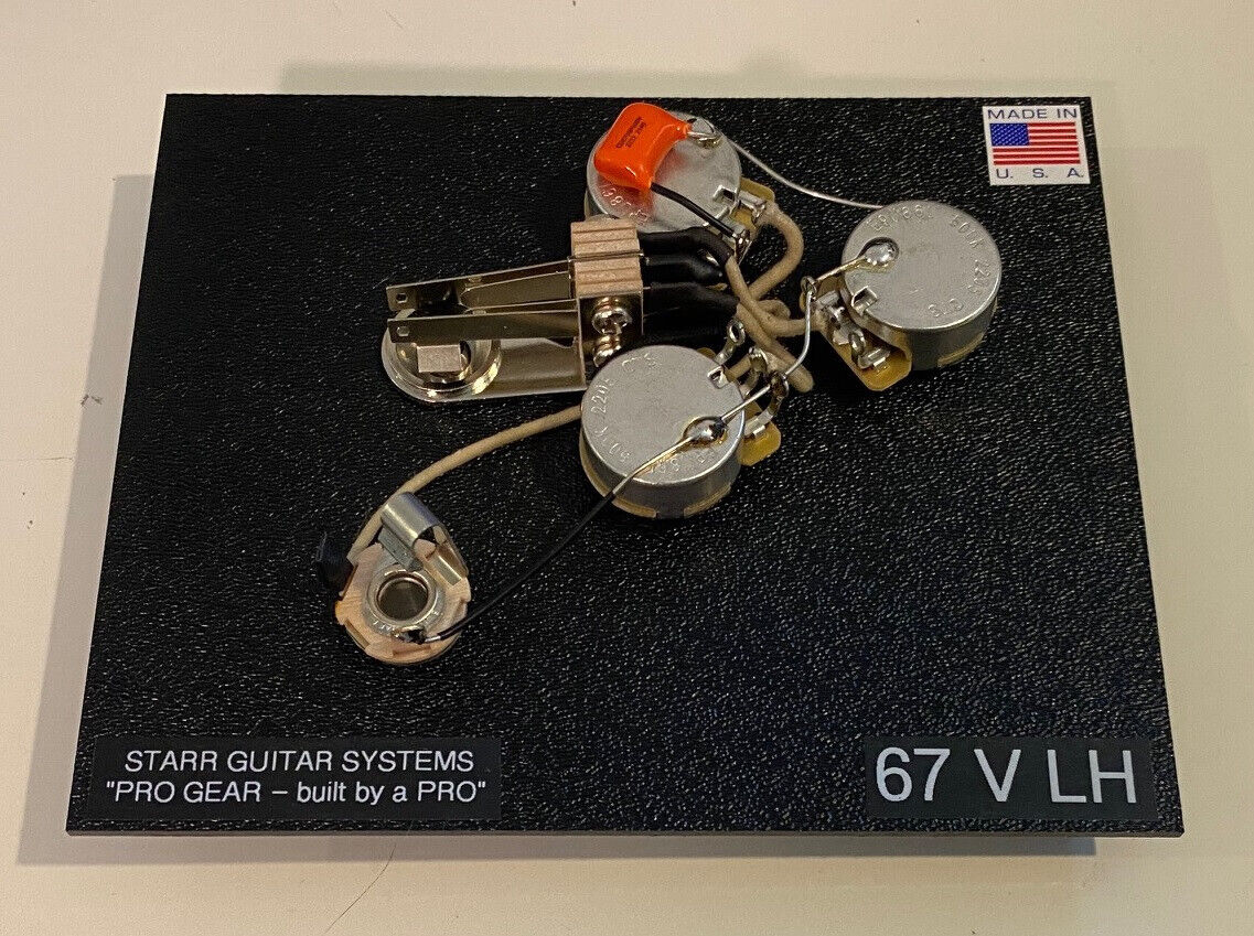 Wiring Harness for Gibson Flying V 1967 -Standard Lefty – Starr