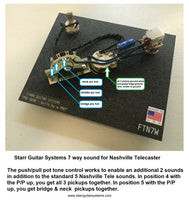 Wiring Harness Fender Nashville Telecaster - 7 Way Sound