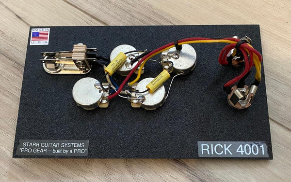 Wiring Harness for Rickenbacker 4001 Bass