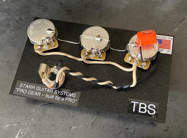 Wiring Harness for Gibson Thunderbird Bass: Standard