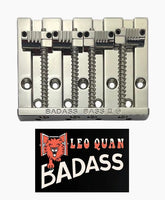 Leo Quan Badass II 4-String Bass Bridge – Starr Guitar Systems