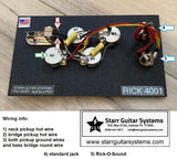 Wiring Harness for Rickenbacker 4001 Bass