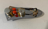 Wiring Harness for Fender J-Bass: 1960's Style Standard Chrome