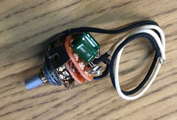 Rotary Varitone style 6 position tone control for Bass