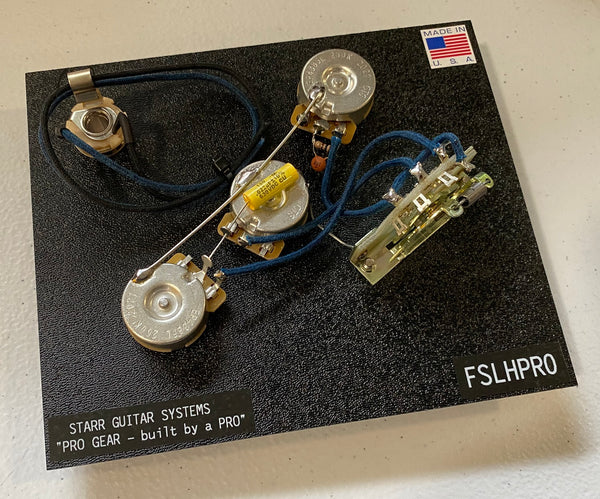Wiring Harness for Fender Strat - PRO Lefty
