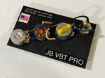 Wiring Harness for Fender J-Bass: Bal/Blend Control PRO