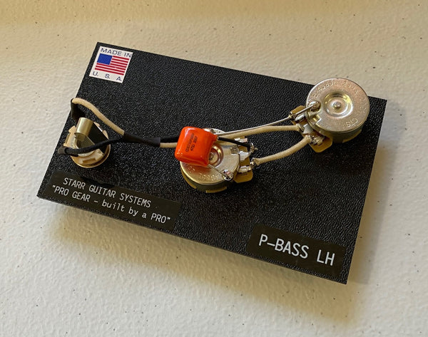 Wiring Harness for Fender P-Bass: Vintage Lefty