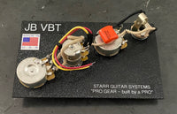 Wiring Harness for Fender J-Bass: Balance/Blend Control