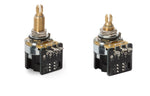 (2) CTS 500K DPDT Push-Pull Potentiometers (long or short shaft)