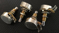 CTS 500K Long Shaft audio taper pots (4)