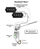 Wiring Harness for Fender Bullet Bass