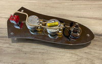 Wiring Harness for Fender J-Bass: Master Vol, Tone, and 3-way Switch