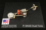 Wiring Harness for Fender P-Bass: Dual Tone