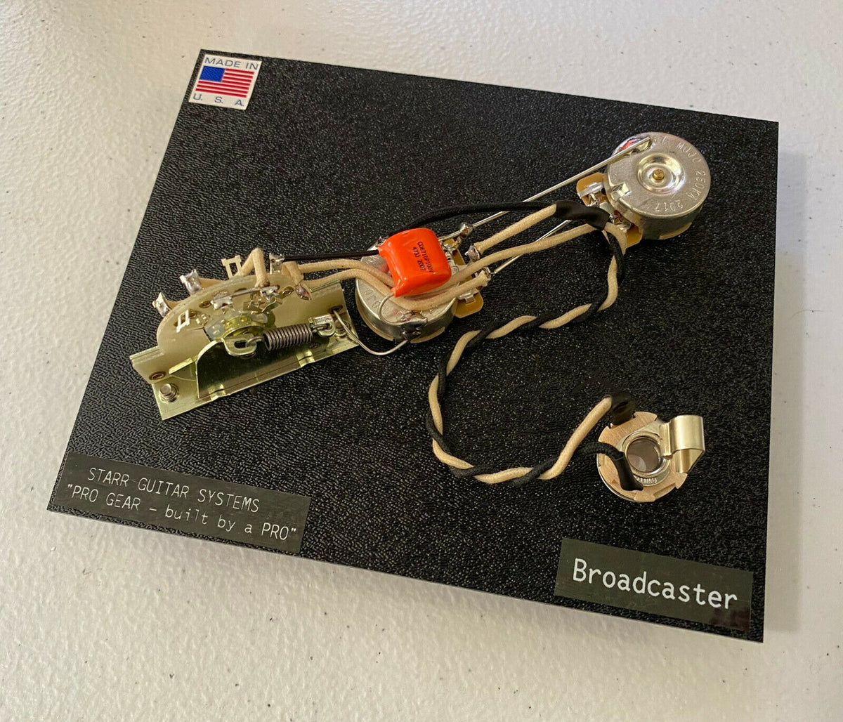 Wiring Harness Fender Broadcaster Telecaster – Starr Guitar Systems