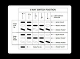 Wiring Harness Fender Nashville Telecaster - 7 Way Sound