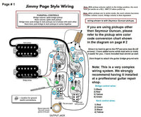 Wiring Harness for Gibson SG Jimmy Page