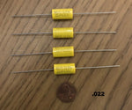 Set of 4 MOJOTONE Mojo Dijon .022uF Capacitors