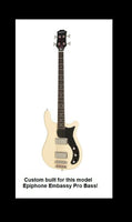 Wiring Harness for Epiphone Embassy Pro Bass: Standard