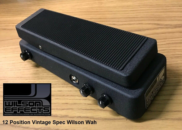 Wilson Wah Pedal - 12 Position Vintage Spec