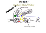Wiring Harness for Gibson Flying V 1967 - PRO