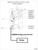 Wiring Harness Fender Telecaster - Standard Lefty