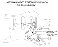 Wiring Harness for Fender Strat - Standard