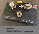 Wiring Harness for Gibson Les Paul Jr. LEFT Handed