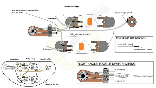 Wiring Harness for Gibson SG PRO
